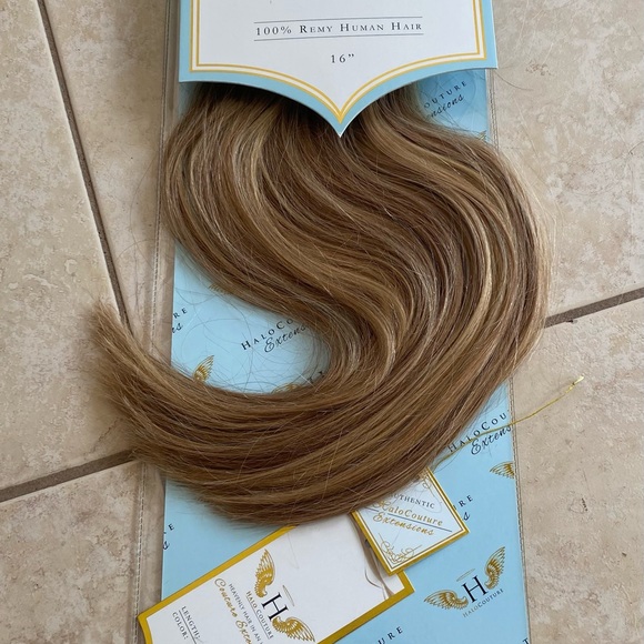 NWT Halo Couture 16 Remy Human Halo Hair Extension Color F-116